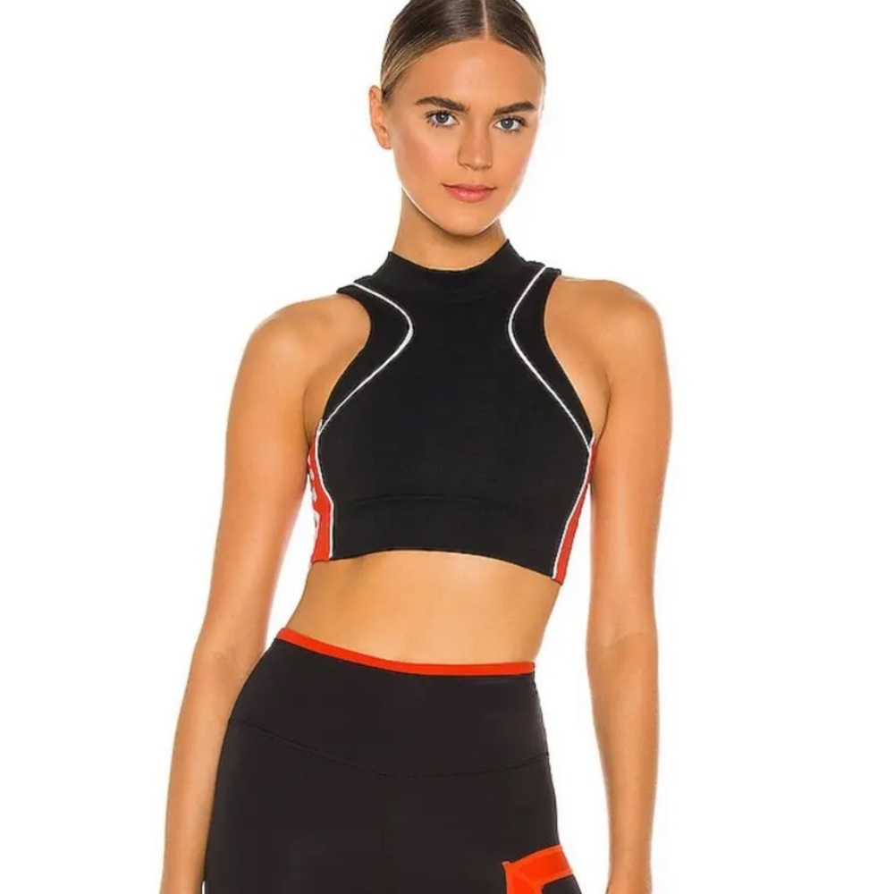 FP Movement by Free People Black and red Sports tank